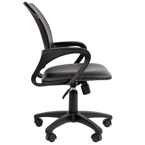 Офисное кресло CHAIRMAN 696 ЭКО, экокожа, черный